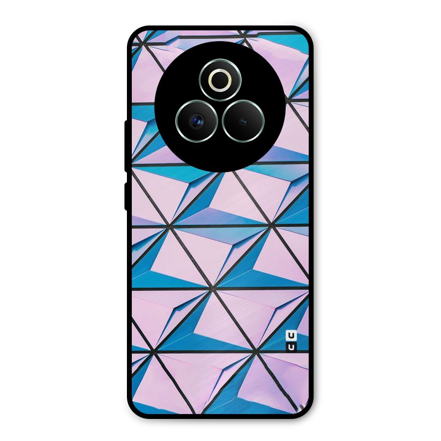 Crystal Abstract Metal Back Case for Realme P3 Pro