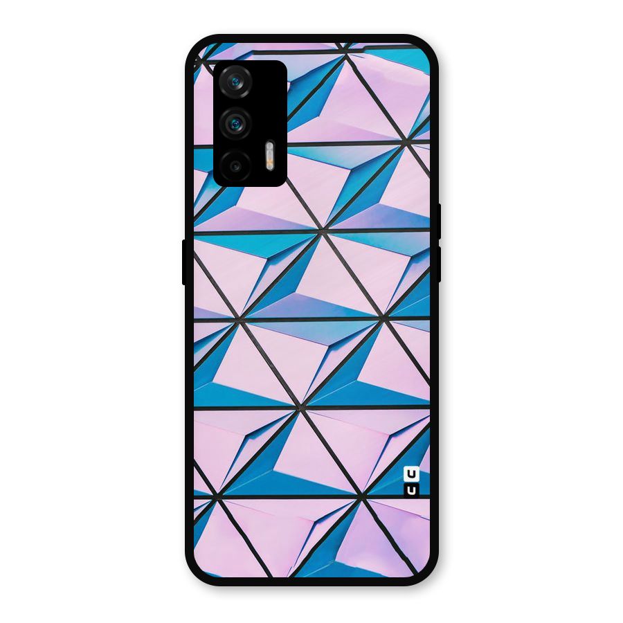 Crystal Abstract Metal Back Case for Realme X7 Max