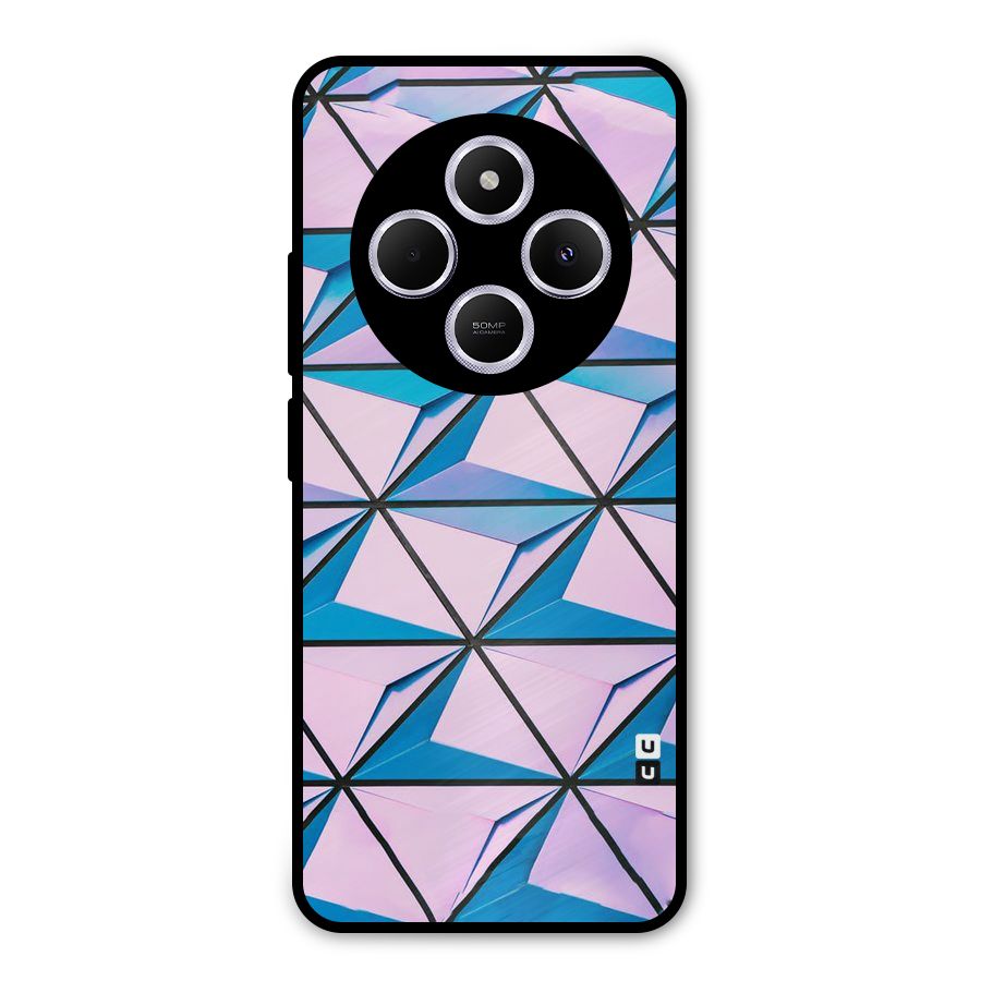 Crystal Abstract Metal Back Case for Redmi A4