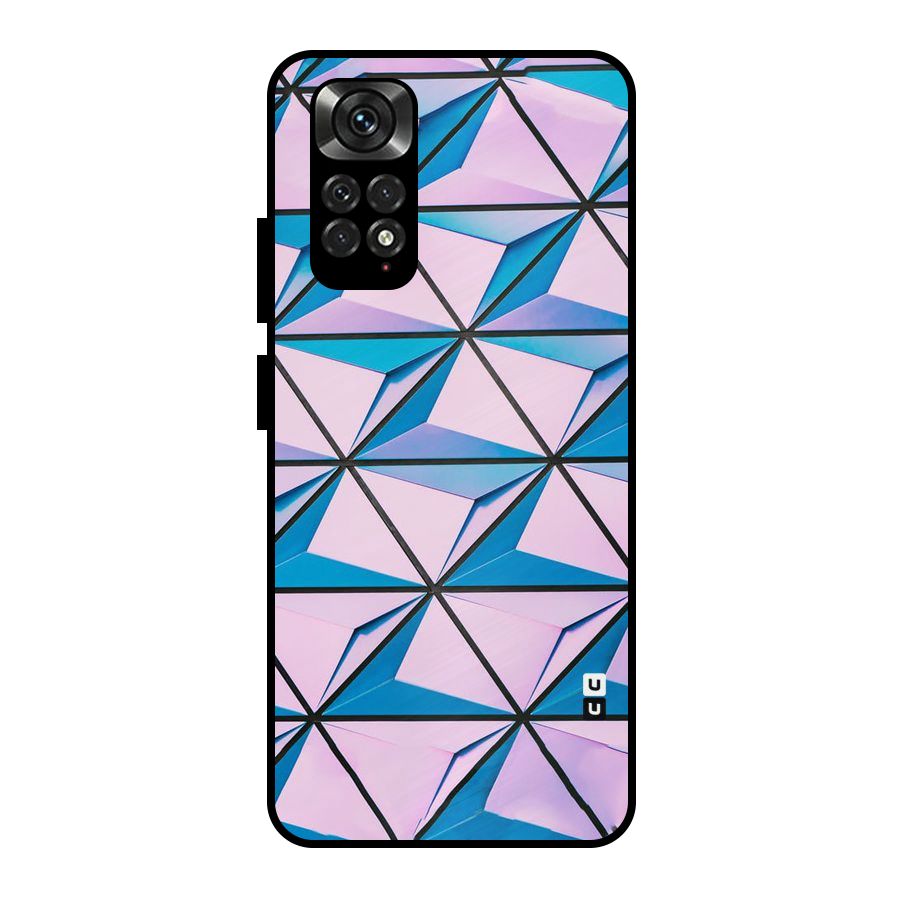 Crystal Abstract Metal Back Case for Redmi Note 11 Pro