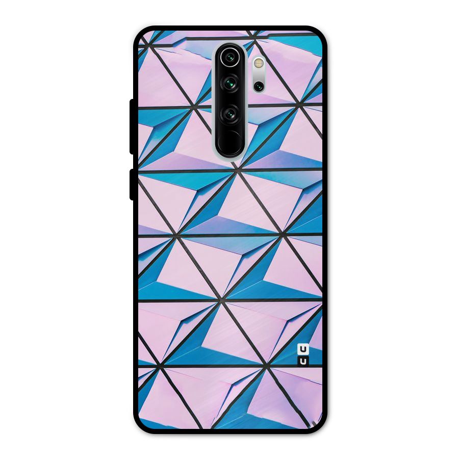 Crystal Abstract Metal Back Case for Redmi Note 8 Pro