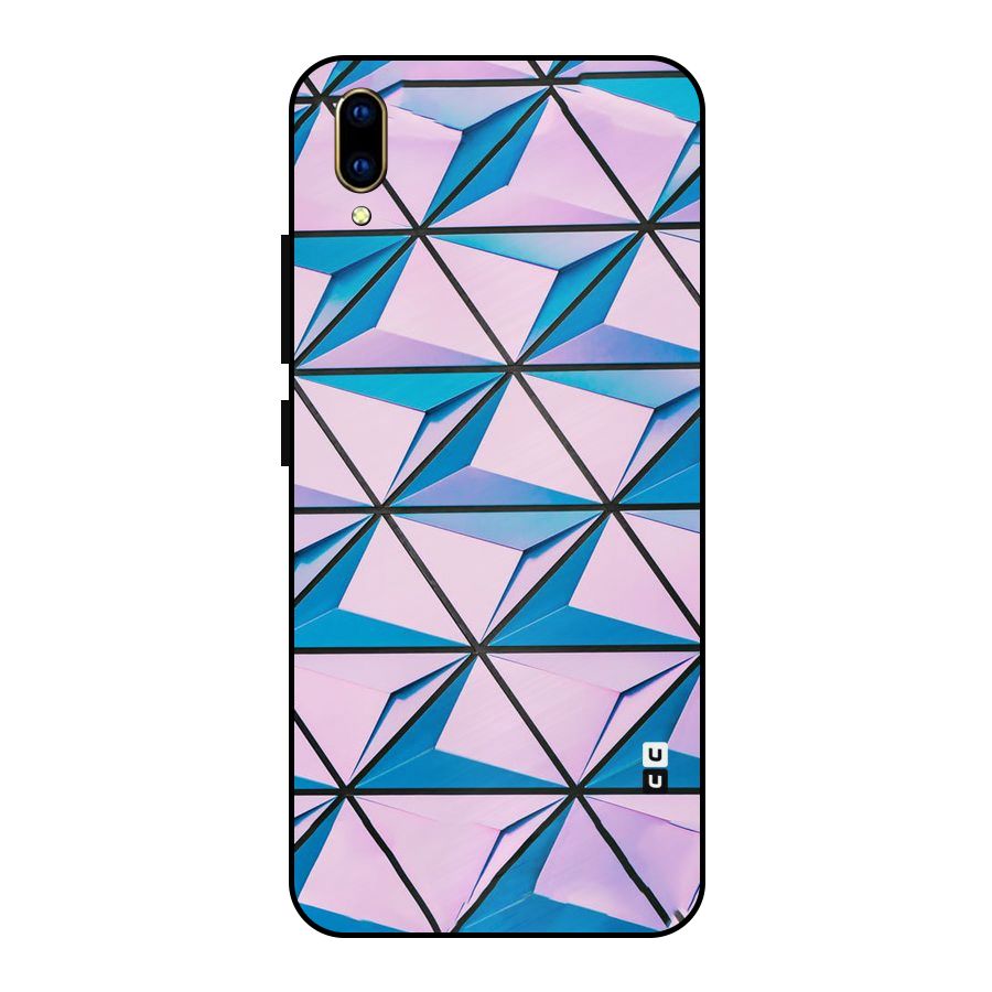 Crystal Abstract Metal Back Case for Vivo V11 Pro