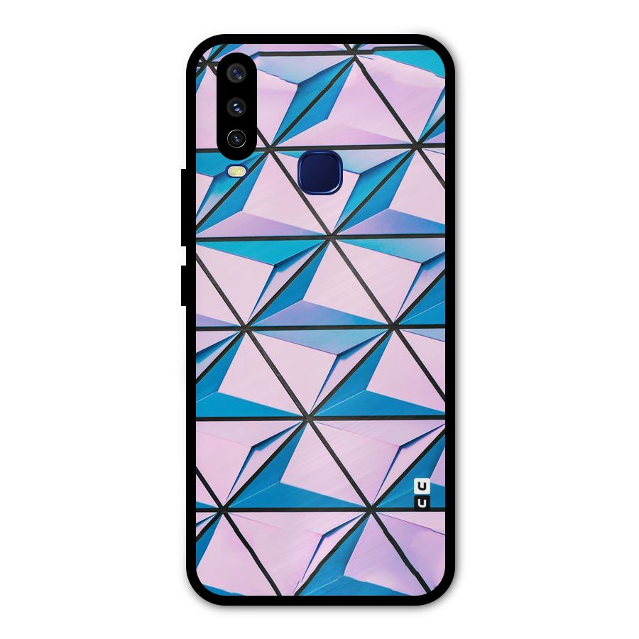 Crystal Abstract Metal Back Case for Vivo V17