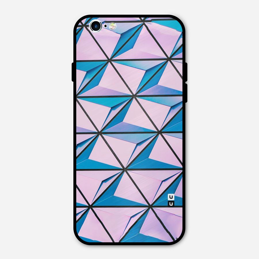 Crystal Abstract Metal Back Case for iPhone 6 6s