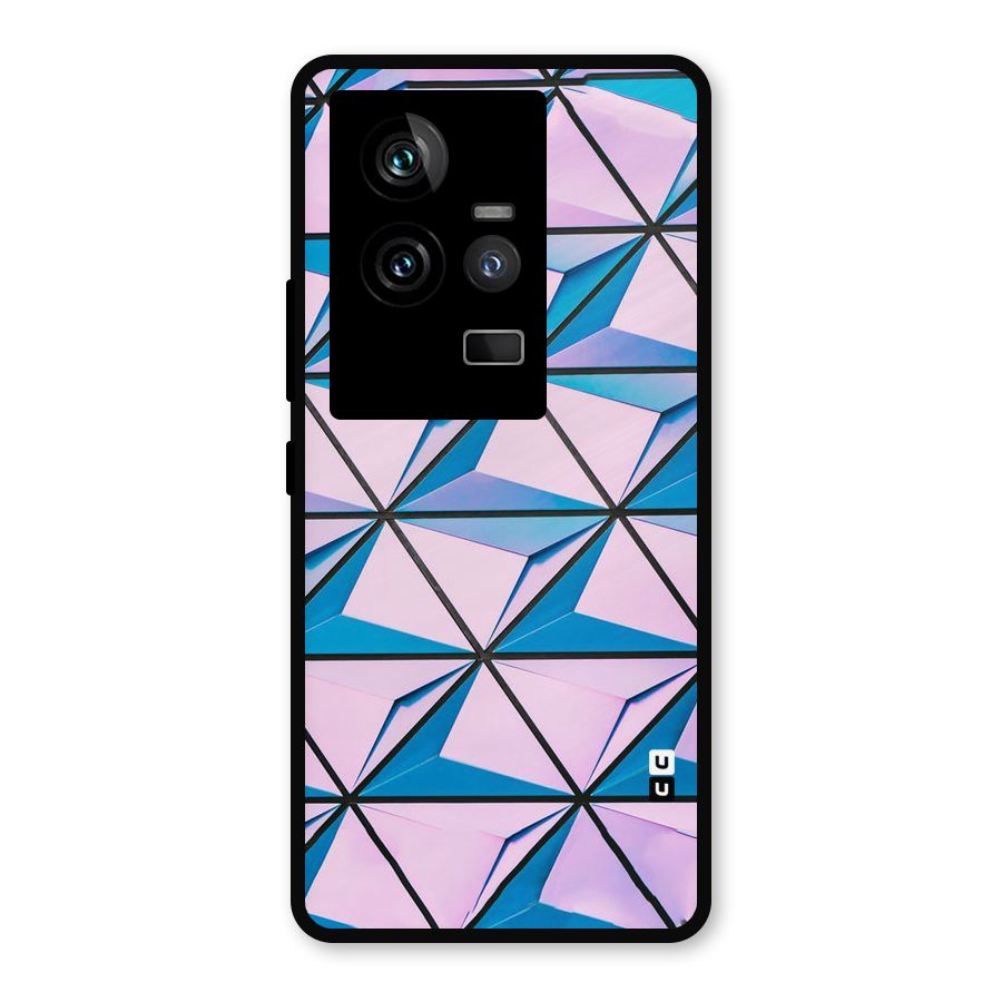 Crystal Abstract Metal Back Case for iQOO 11 5G