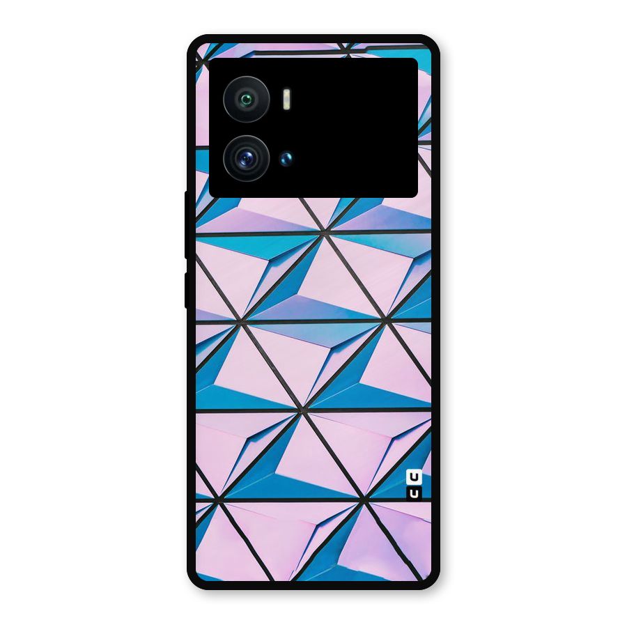 Crystal Abstract Metal Back Case for iQOO 9 Pro