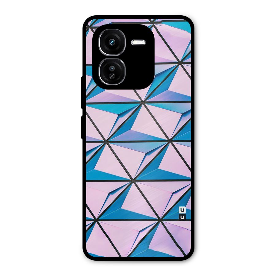 Crystal Abstract Metal Back Case for iQOO Z9x