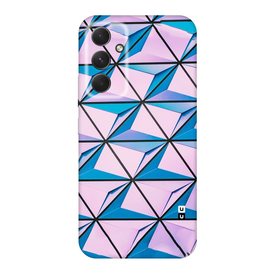 Crystal Abstract Original Polycarbonate Back Case for Galaxy A54
