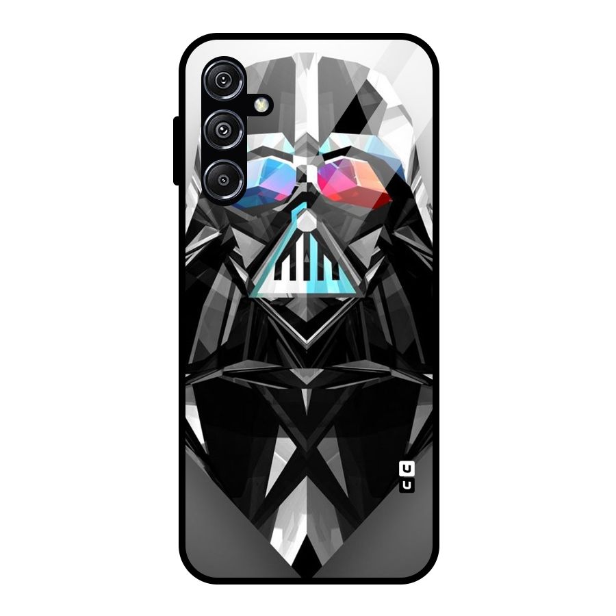 Crystal Robot Glass Back Case for Galaxy M34 5G