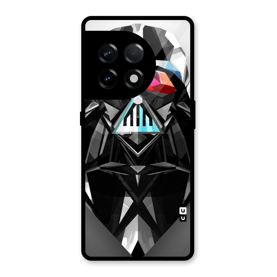 Crystal Robot Glass Back Case for OnePlus 11R