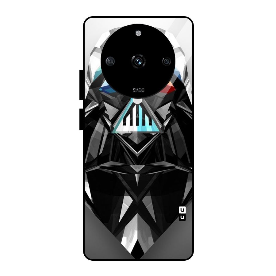 Crystal Robot Glass Back Case for Realme Narzo 60 5G