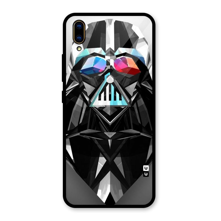 Crystal Robot Glass Back Case for Vivo V11 Pro