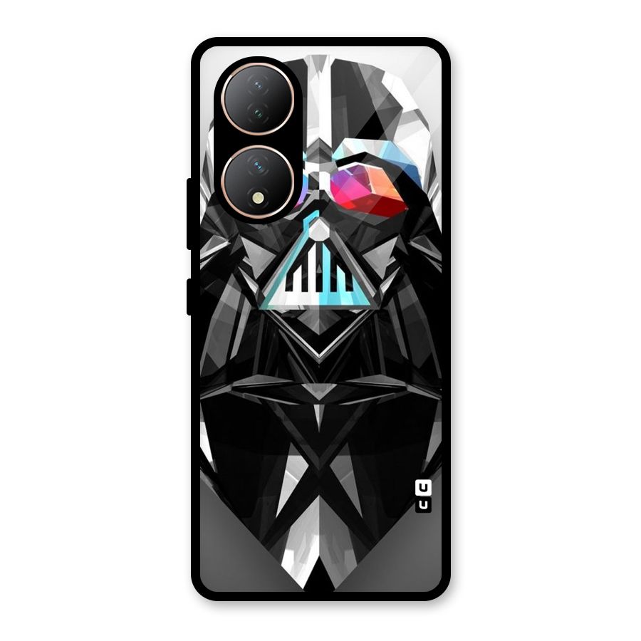 Crystal Robot Glass Back Case for Vivo Y100A