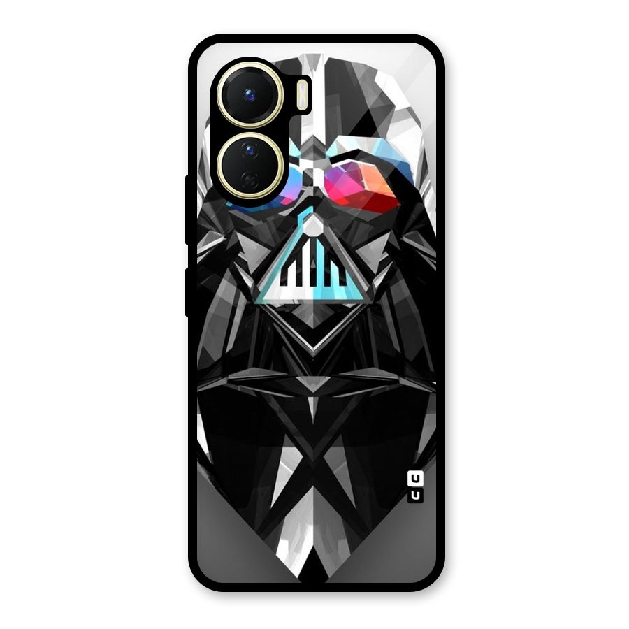 Crystal Robot Glass Back Case for Vivo Y16