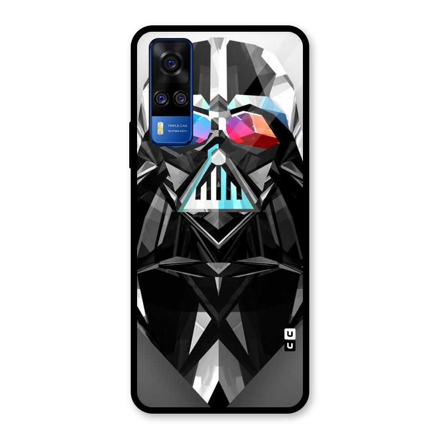 Crystal Robot Glass Back Case for Vivo Y31