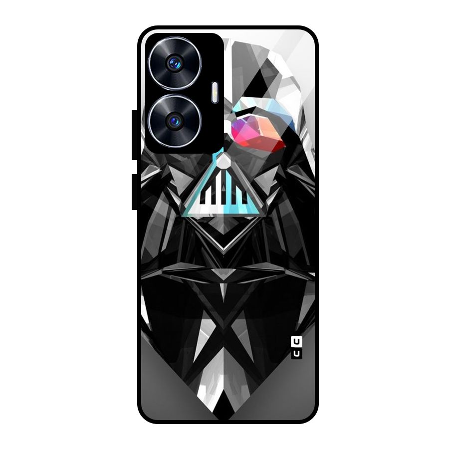 Crystal Robot Glass Back Case for realme C55