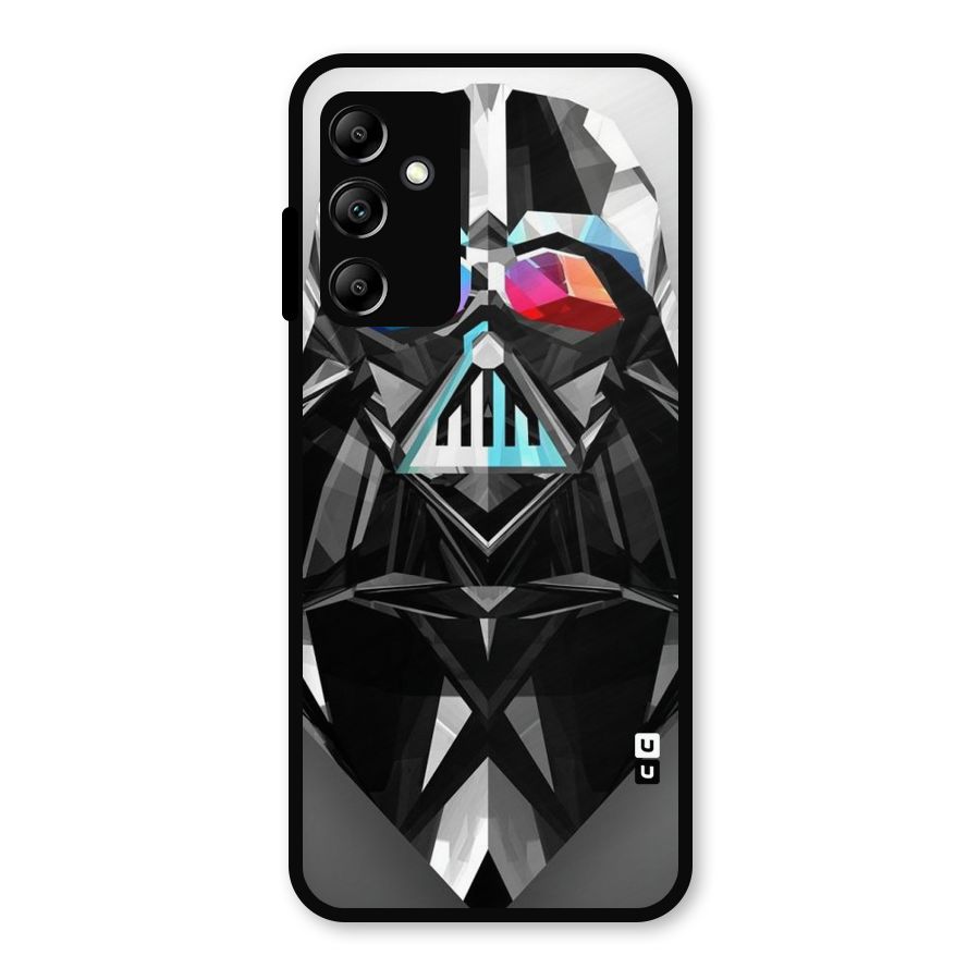 Crystal Robot Metal Back Case for Galaxy A14 5G