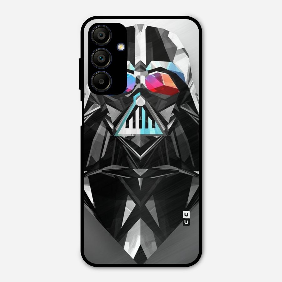 Crystal Robot Metal Back Case for Galaxy A15 5G