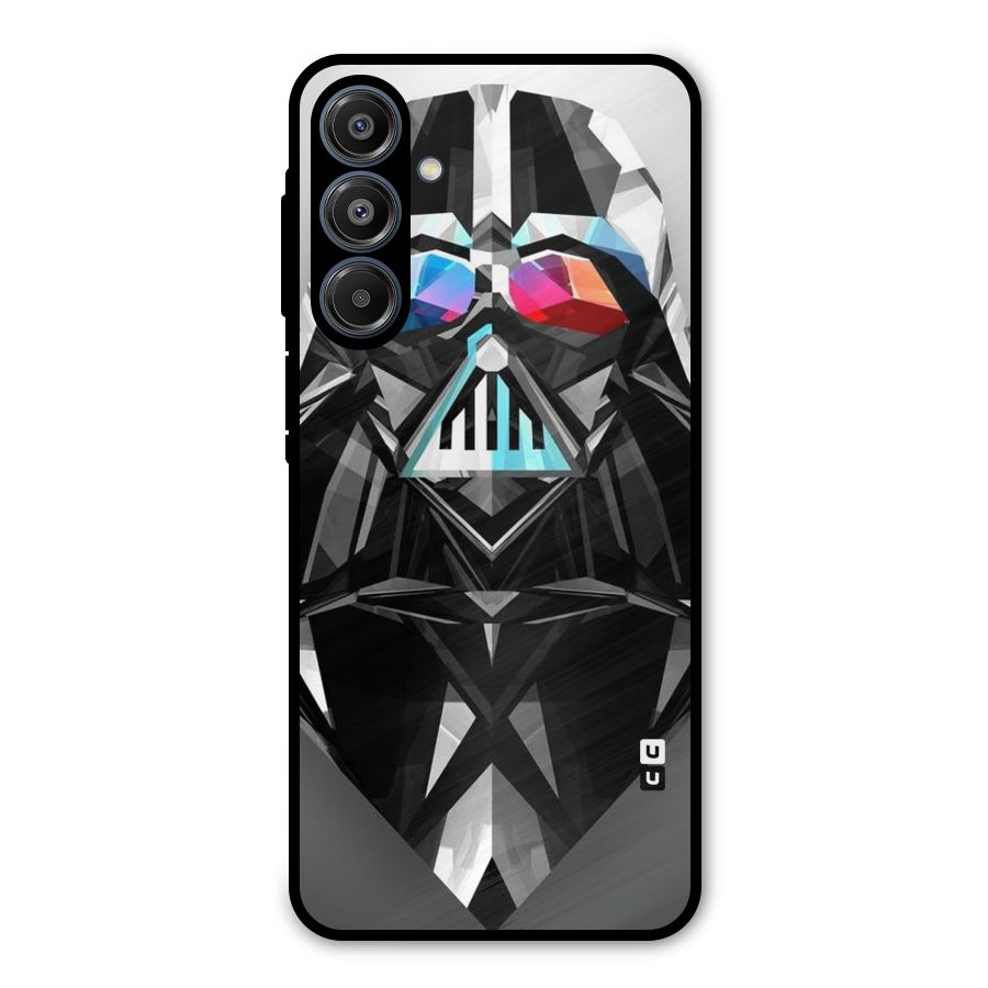 Crystal Robot Metal Back Case for Galaxy A16 5G
