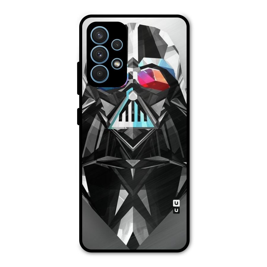 Crystal Robot Metal Back Case for Galaxy A32