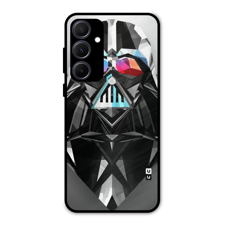 Crystal Robot Metal Back Case for Galaxy A35