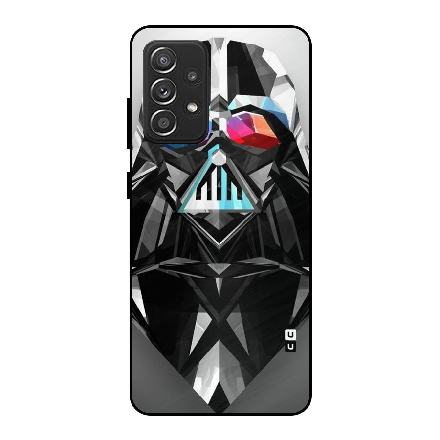 Crystal Robot Metal Back Case for Galaxy A52s 5G