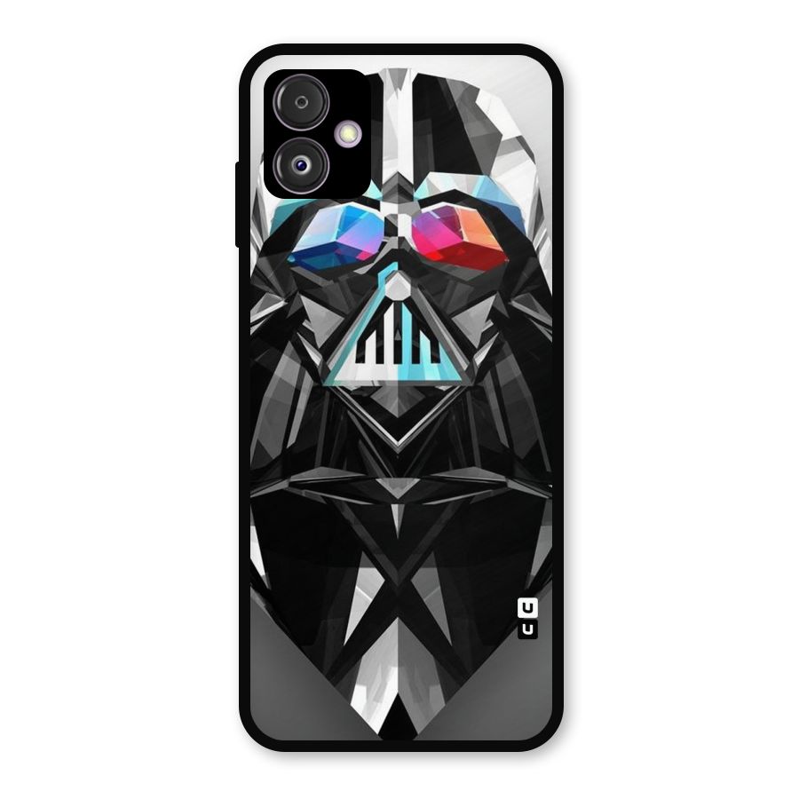 Crystal Robot Metal Back Case for Galaxy F14