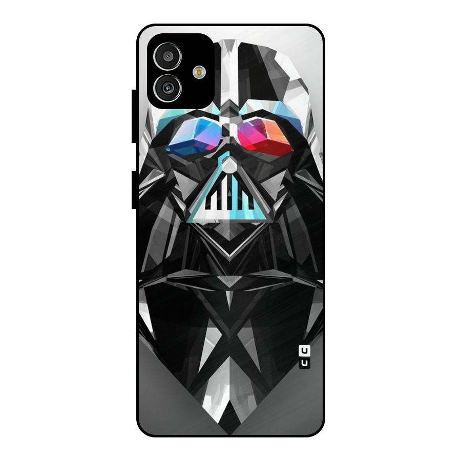 Crystal Robot Metal Back Case for Galaxy M13 5G