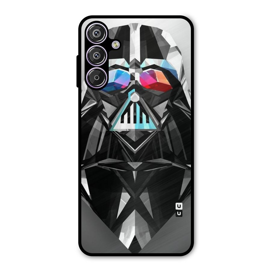 Crystal Robot Metal Back Case for Galaxy M15