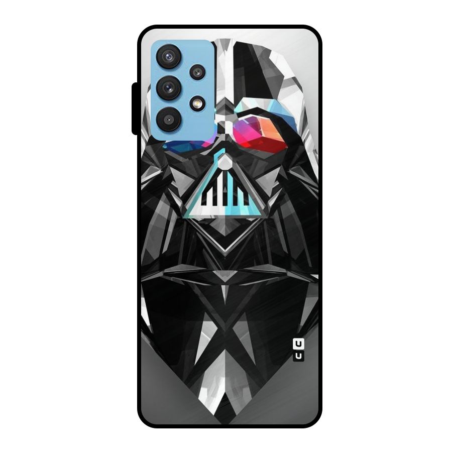 Crystal Robot Metal Back Case for Galaxy M32 5G