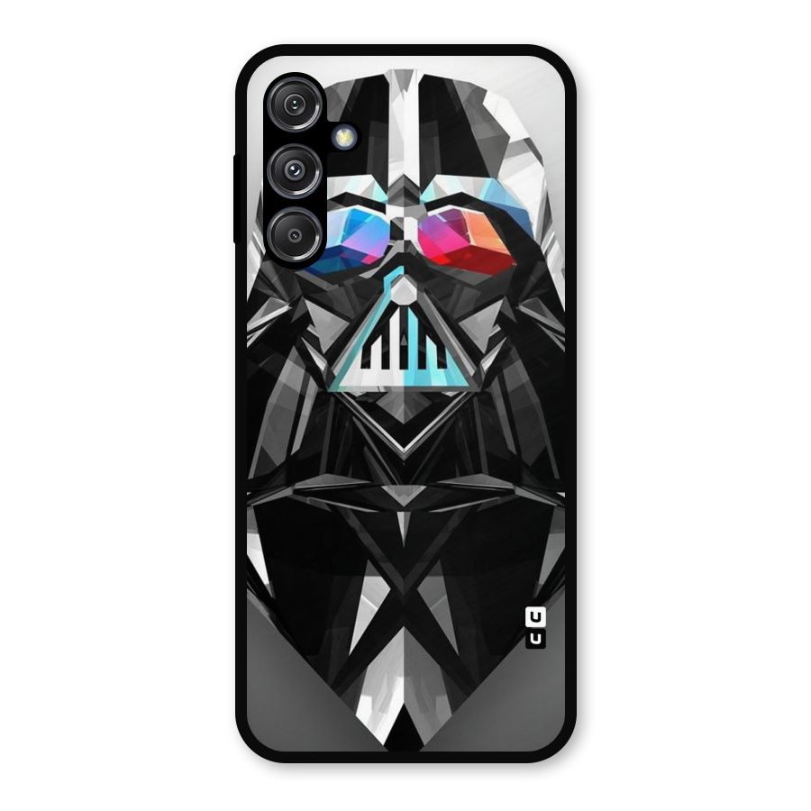 Crystal Robot Metal Back Case for Galaxy M34 5G