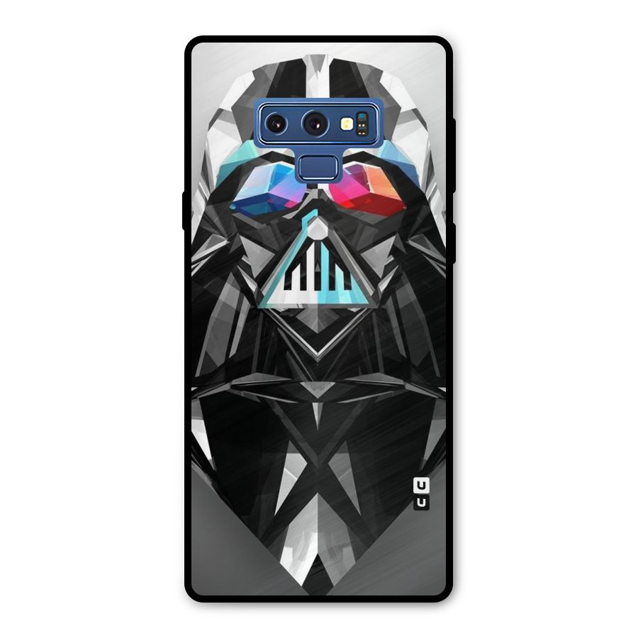 Crystal Robot Metal Back Case for Galaxy Note 9