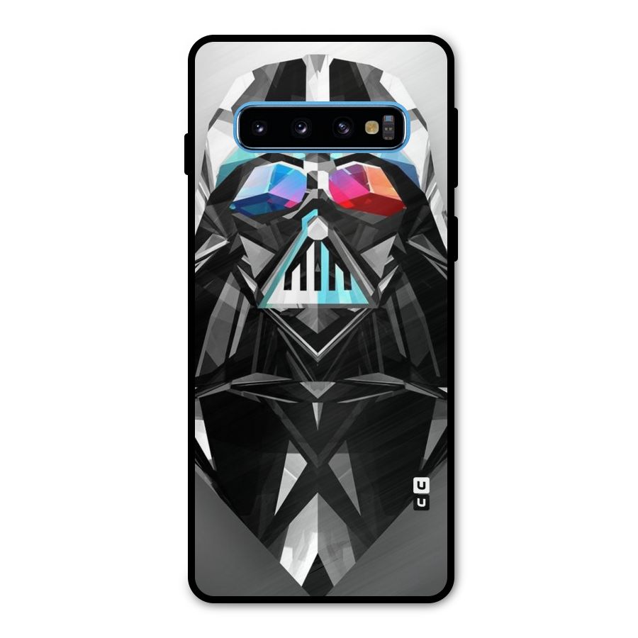 Crystal Robot Metal Back Case for Galaxy S10