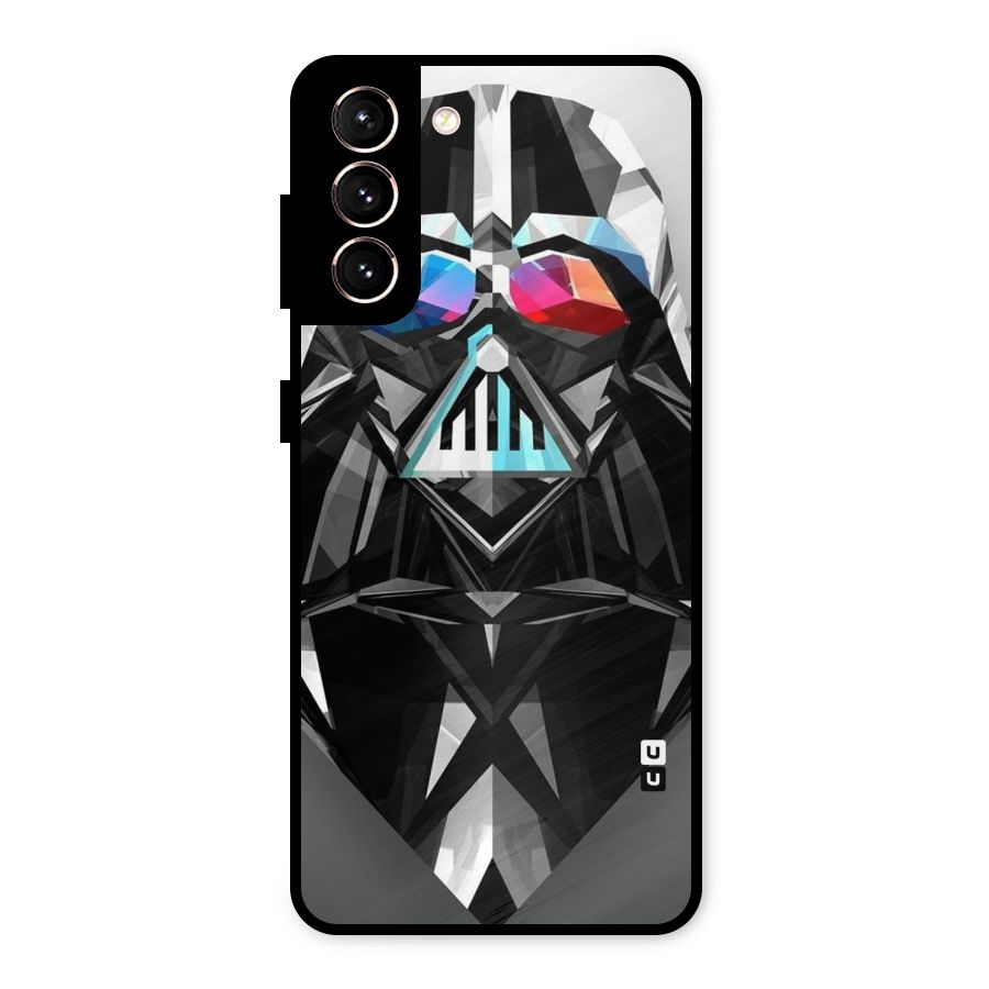 Crystal Robot Metal Back Case for Galaxy S21 5G