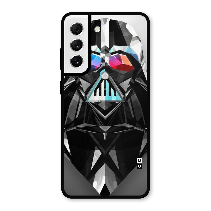 Crystal Robot Metal Back Case for Galaxy S21 FE 5G