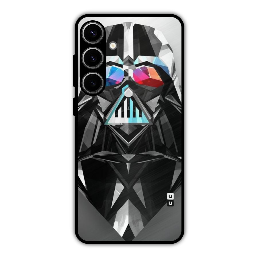 Crystal Robot Metal Back Case for Galaxy S24 Plus