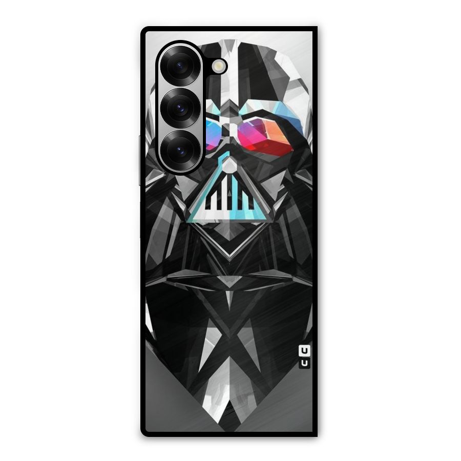 Crystal Robot Metal Back Case for Galaxy Z Fold6