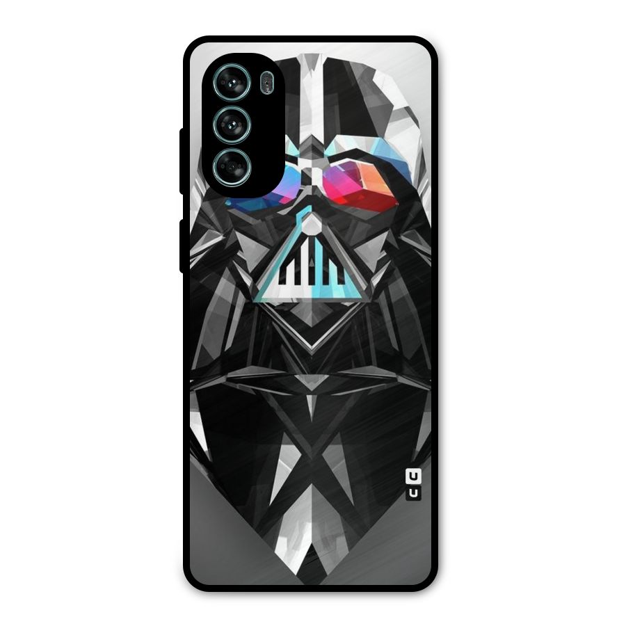 Crystal Robot Metal Back Case for Moto G62