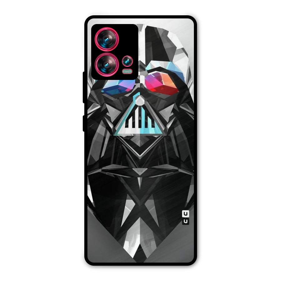 Crystal Robot Metal Back Case for Motorola Edge 30 Fusion