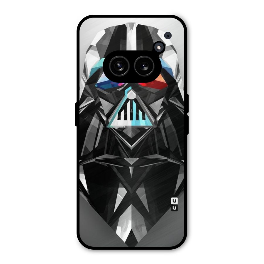 Crystal Robot Metal Back Case for Nothing Phone 2a Plus
