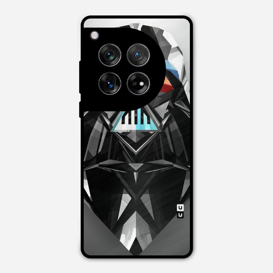 Crystal Robot Metal Back Case for OnePlus 12