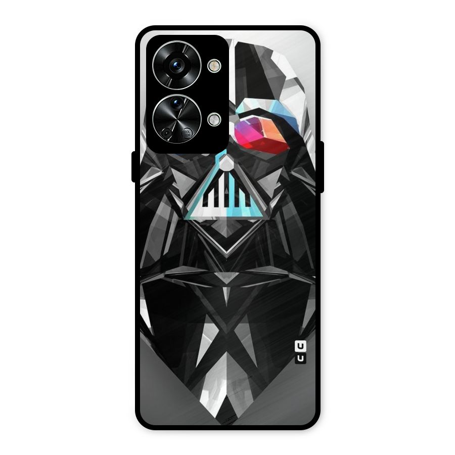 Crystal Robot Metal Back Case for OnePlus Nord 2T
