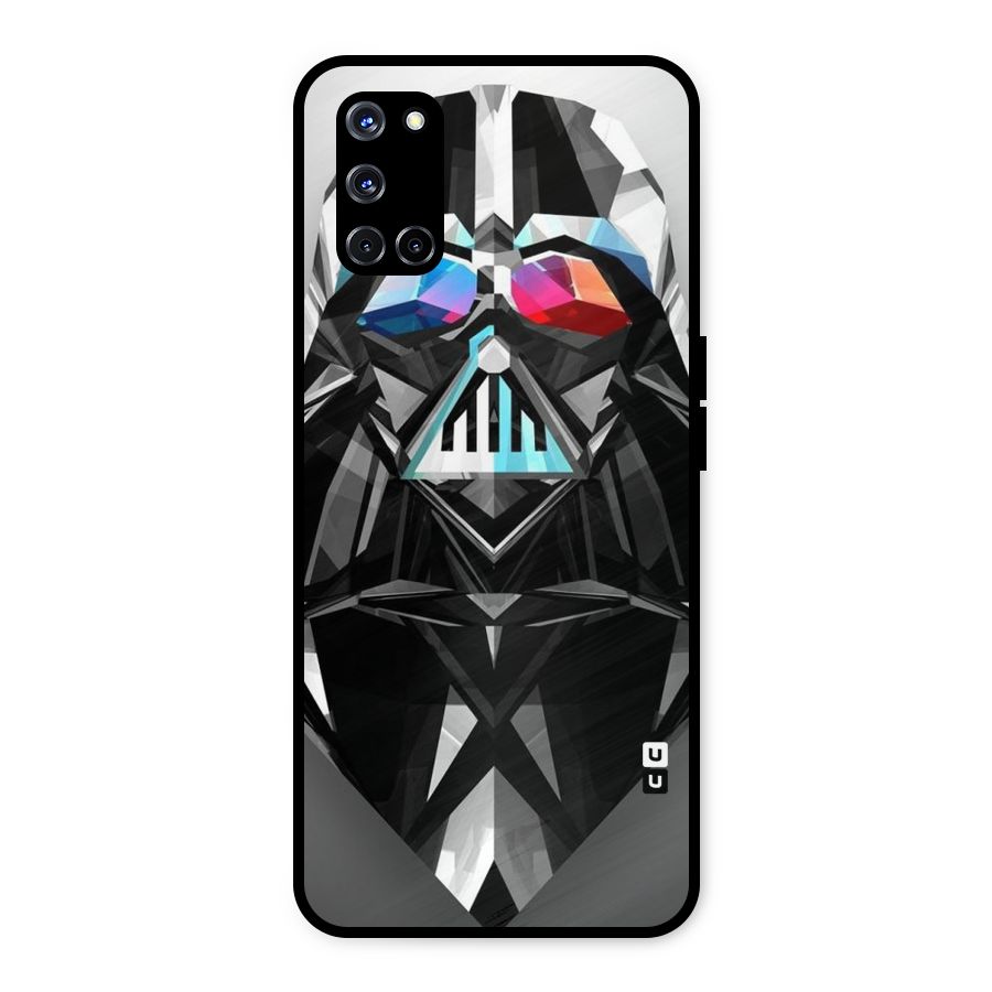 Crystal Robot Metal Back Case for Oppo A52