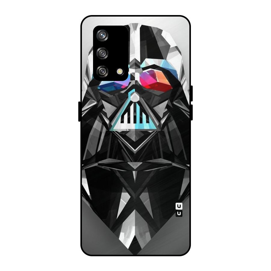 Crystal Robot Metal Back Case for Oppo F19