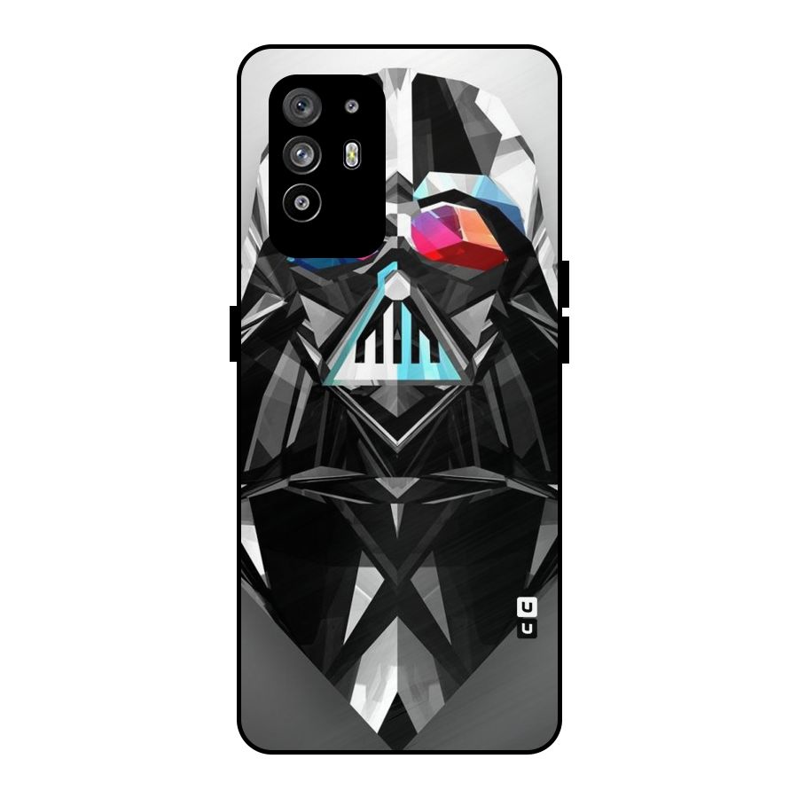 Crystal Robot Metal Back Case for Oppo F19 Pro Plus 5G