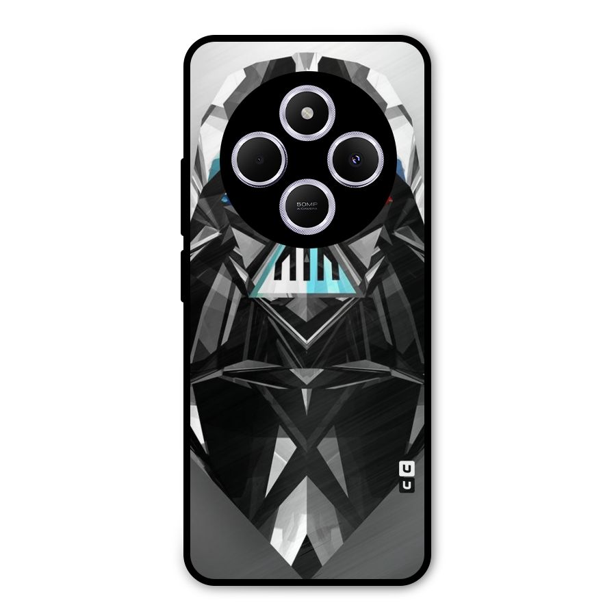 Crystal Robot Metal Back Case for Poco M7