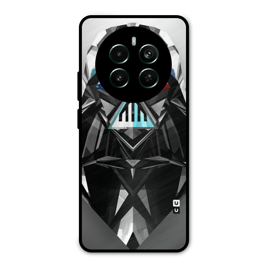 Crystal Robot Metal Back Case for Realme 12 Pro Plus