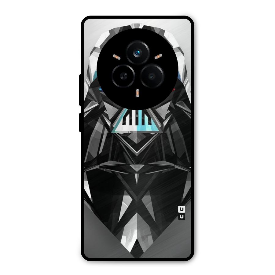 Crystal Robot Metal Back Case for Realme 14 Pro