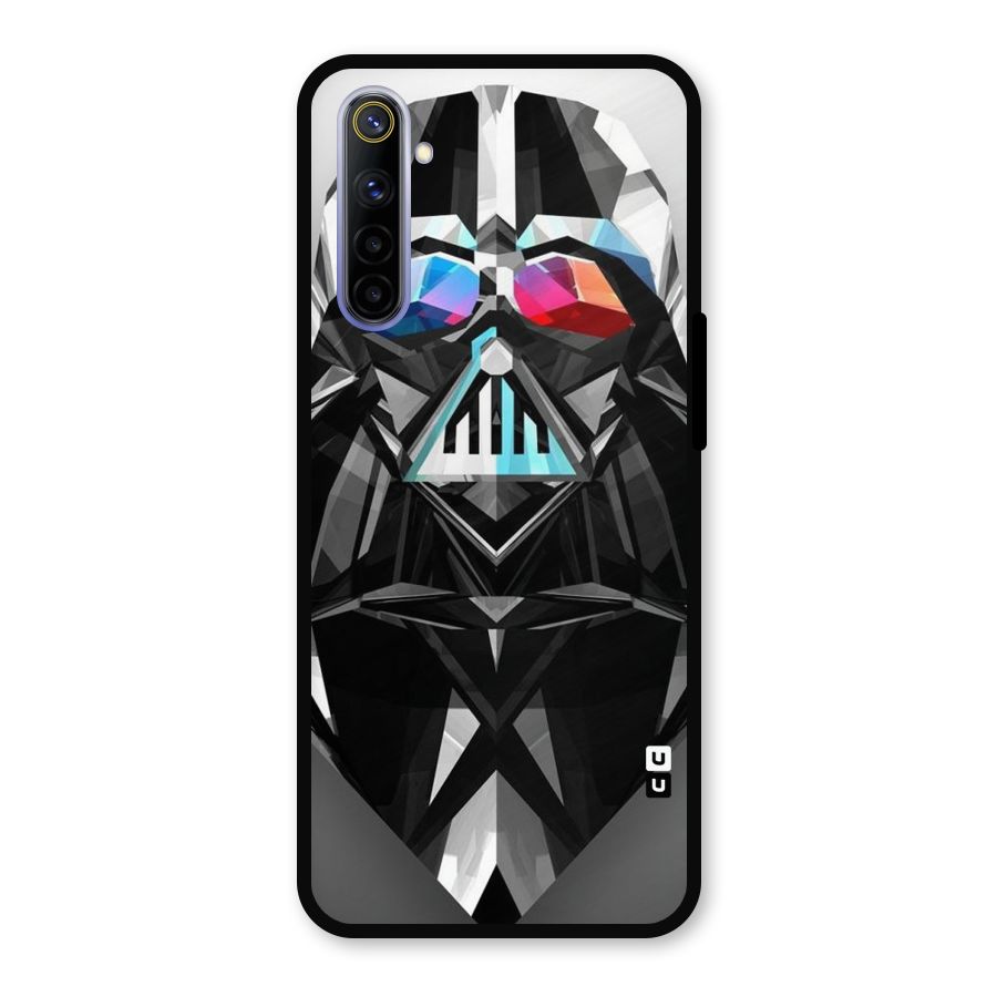 Crystal Robot Metal Back Case for Realme 6