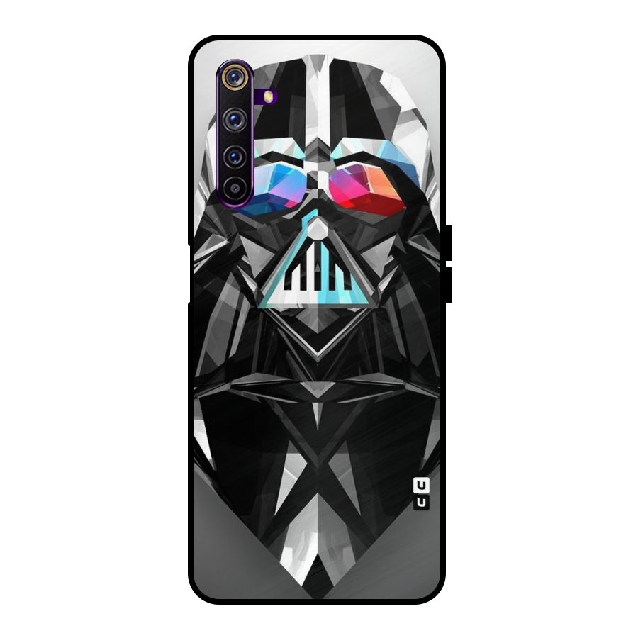 Crystal Robot Metal Back Case for Realme 6 Pro